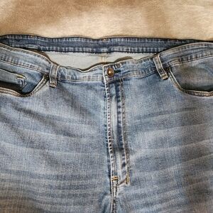 Buffalo David Bitton Light Blue Relaxed Jeans